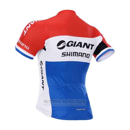 2015 Fahrradbekleidung Giant Shimano Trikot Kurzarm und Tragerhose